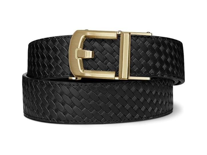 KORE 1.5'' Deri X Hasır Desen Taktik Kemer