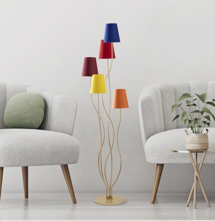 BONIBON  ABAJUR BAŞLIKLI 5'Lİ LAMBADER