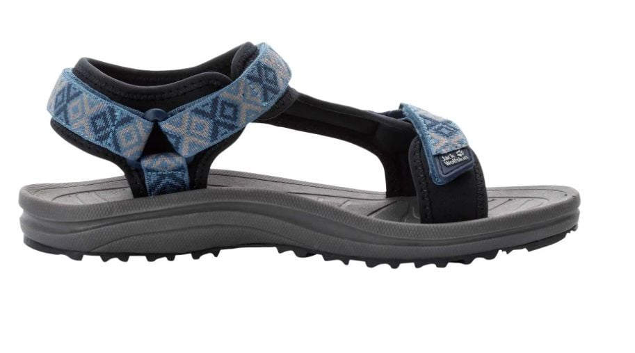 Jack Wolfskin Wave Breaker Sandalet Mavi Siyah Kadın