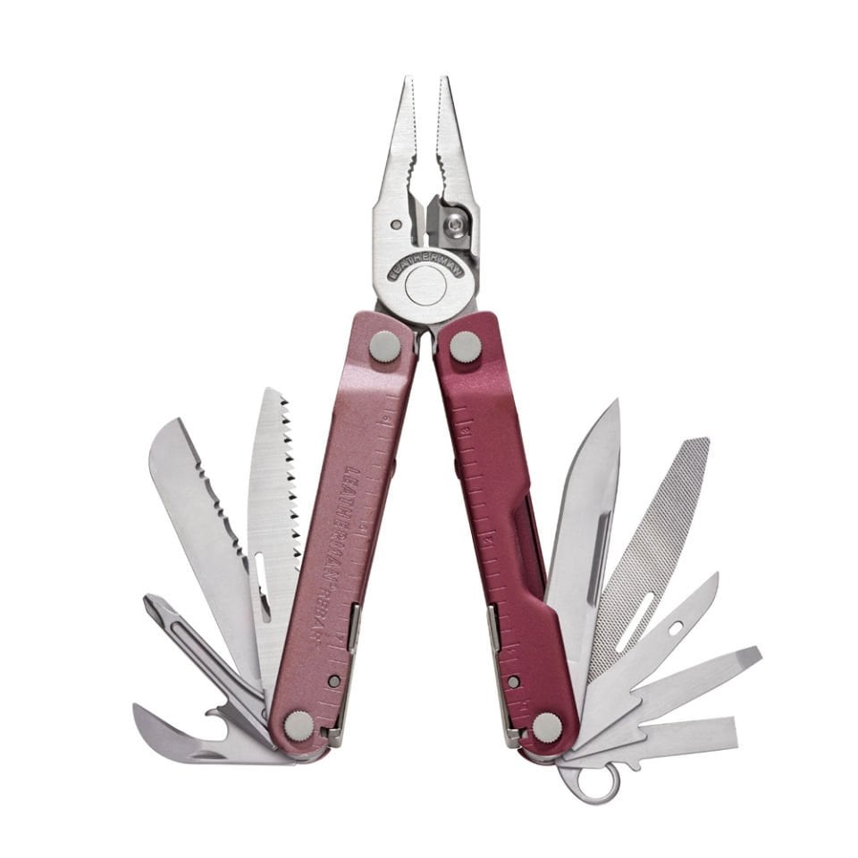 Leatherman Rebar Heathered Cranberry Tool