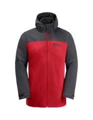 Jack Wolfskin Taubenberg 3IN1 Erkek Su Geçirmez Outdoor Mont